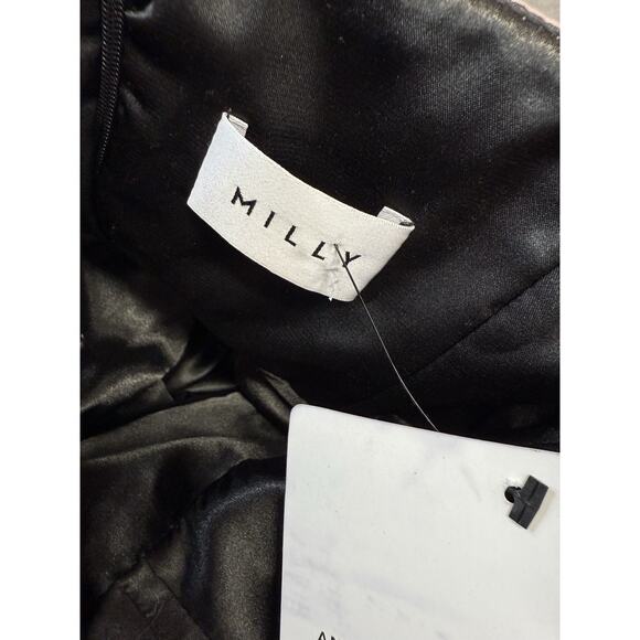 Milly Strapless Colorblock Floral Fit & Flare Dress XXS Cocktail - Picture 10 of 10